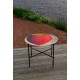 R65-Flower Power Hjärta Runt brickbord
